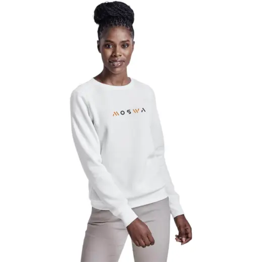 Ladies Quinn Crew Neck Sweater Model